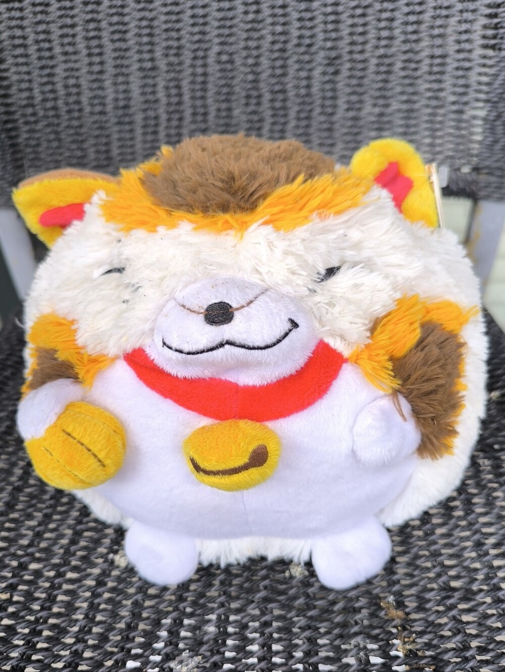 Squishables Lucky Cat Maneki Neko Open Squish Project Mini Size New With Tags